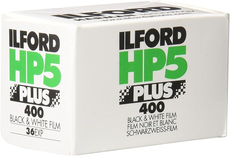 Ilford HP5 Plus Black and White Film 35mm ISO 400 36 Exposures 2 Pack