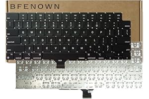 Bfenown Replacement US Keyboard for MacBook Pro M1 M2 M3 M4 M5 Pro Max Retina 14 inch 16 inch A2442 A2485 A2779 A2780 A2918 A