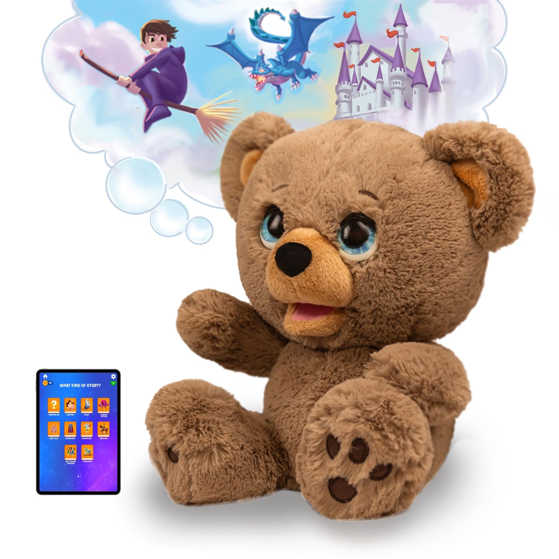 Photo 1 of Poe The AI Story Bear