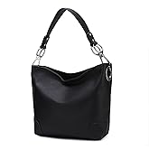MKF Collection Hobo Bag for Women,Vegan Leather Handbag Slouchy Shoulder bag, Top Handle Purse by Mia K