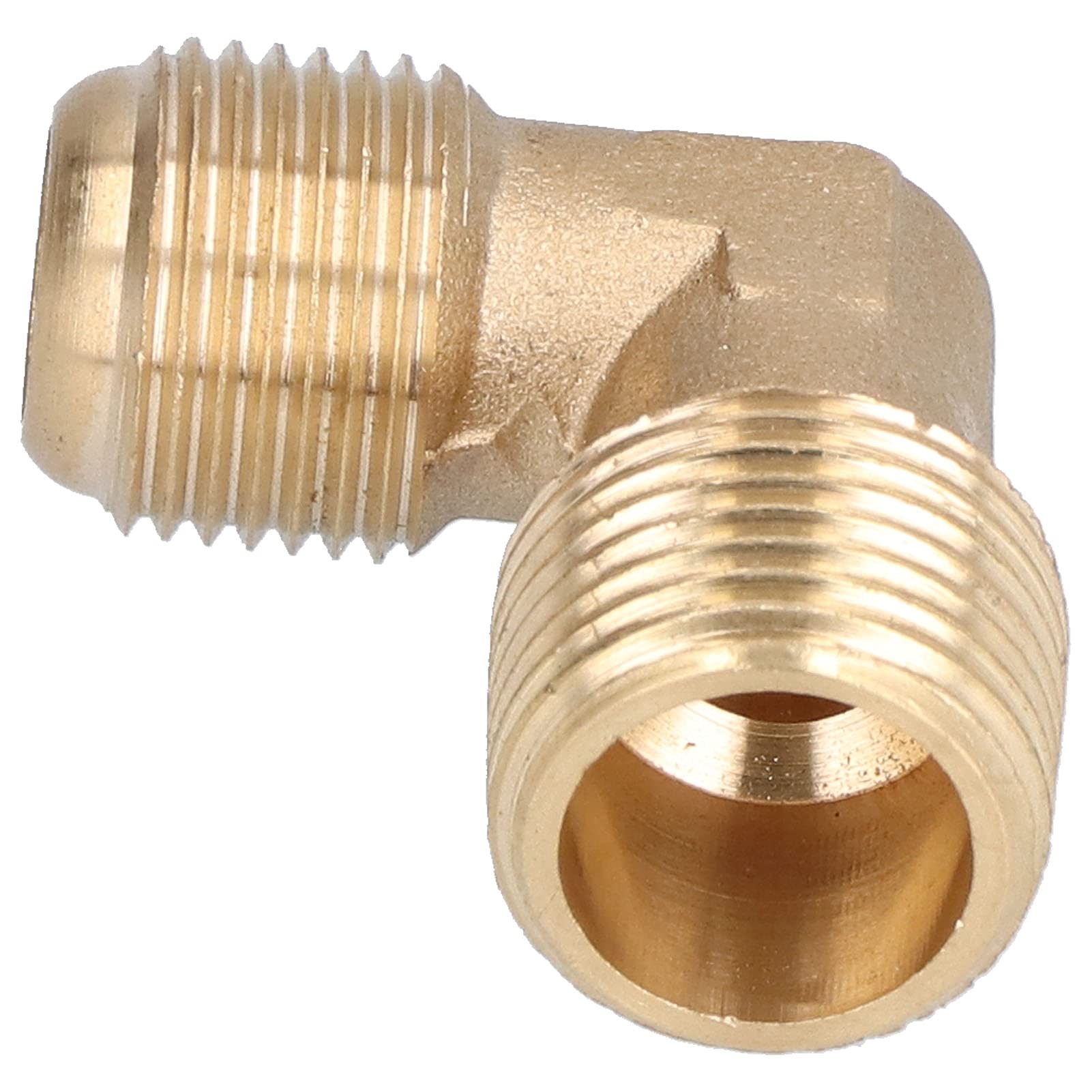 Brass Air Compressor Elbow 90 Degree Male to Female Adapter M21 x M19 Thread for 1100W 1500W Pump Head Pneumatic System Fitting