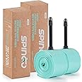 2-Pack/ 4-Pack SPINGO TPU Inner Tube 700C x 23c-32c / 700C x 35c-43c with 48mm/60mm/80mm Presta Valves TPU Bike Tube Lightweight Bicycle Spare Tire