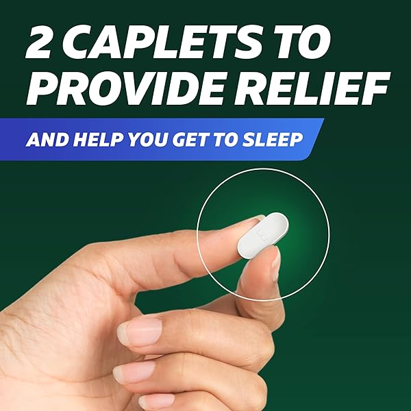 EXCEDRIN PM PAIN RELIEVER AND NIGHTTIME SLEEP-AID CAPLETS FOR HEADACHE RELIEF – 24 COUNT