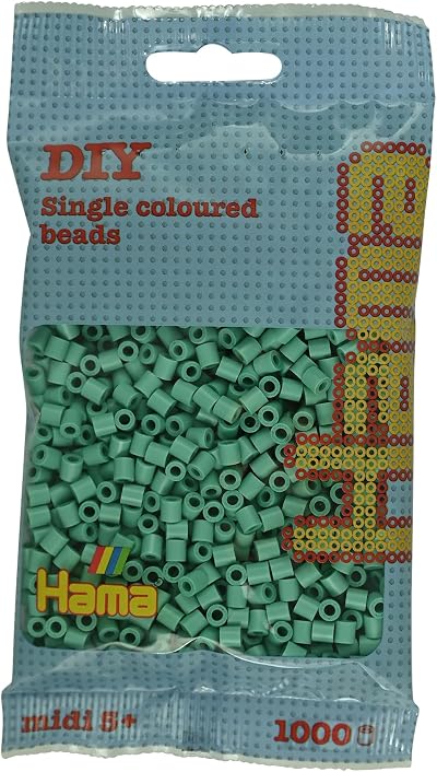 Hama Beads Bag Aqua 1000 Midi Fuse Beads Mosaic Arts Craft Set