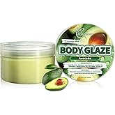 BEAUTYTURESS Avocado Body Butter – Deep Moisturizing Body Cream with Shea Butter & Vitamin E, Hydrates & Softens Dry Skin, High Mourishing, for All Skin Types