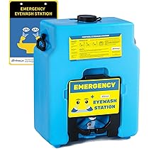 CGOLDENWALL Eye Wash Station Portable Emergency Eyewash Station Cleaning & Janitorial Supplies - View #4