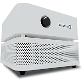 Austin Air it Room Air Purifier With VOC Carbon Wrap, Model C100CC1 | VOC, Gas And Chemical Filtration, Tabletop Size, Steel Construction, Portable, Quiet For Bedrooms