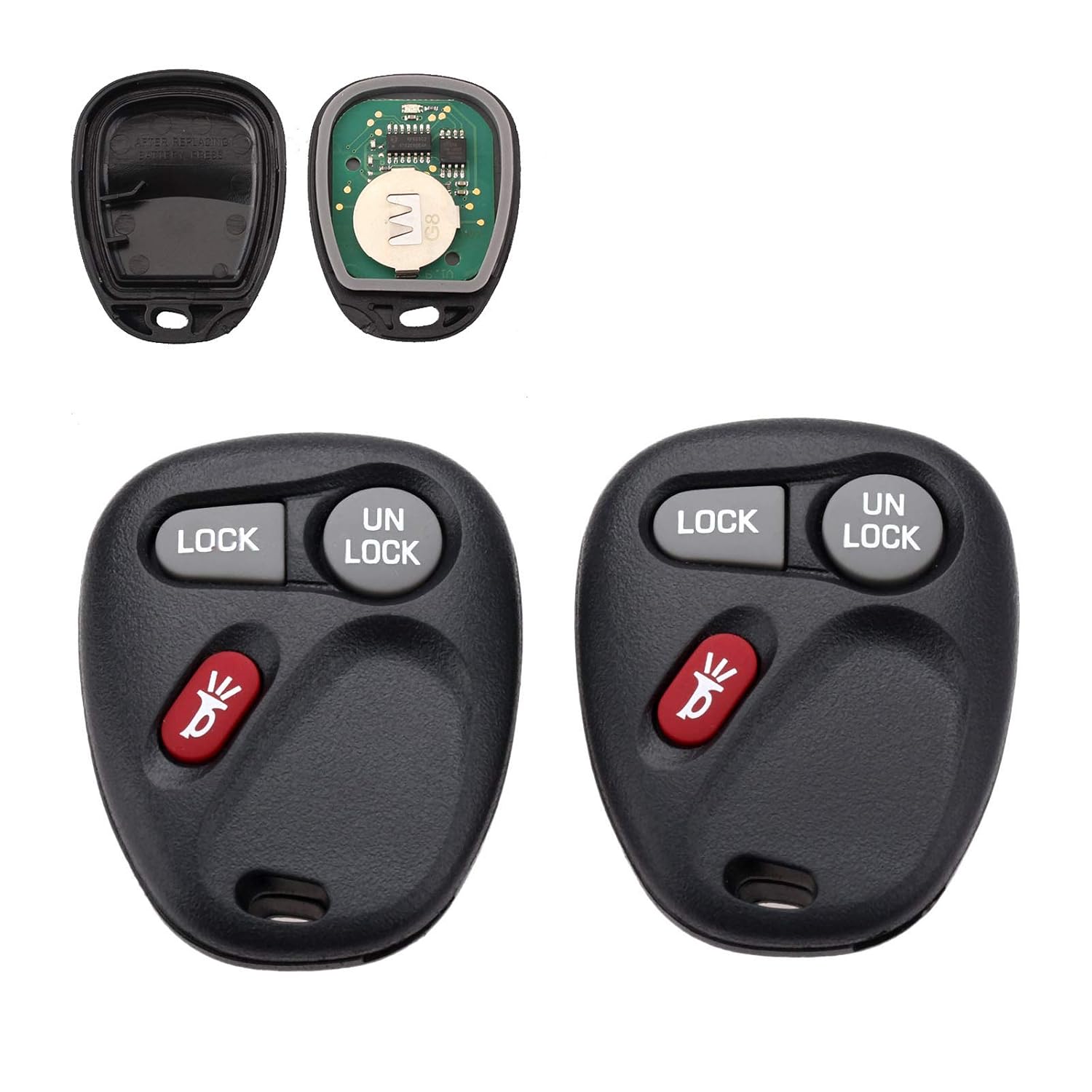 AntiTheft Aupoko Replacement KOBUT1BT 3 Button Keyless Entry Remote