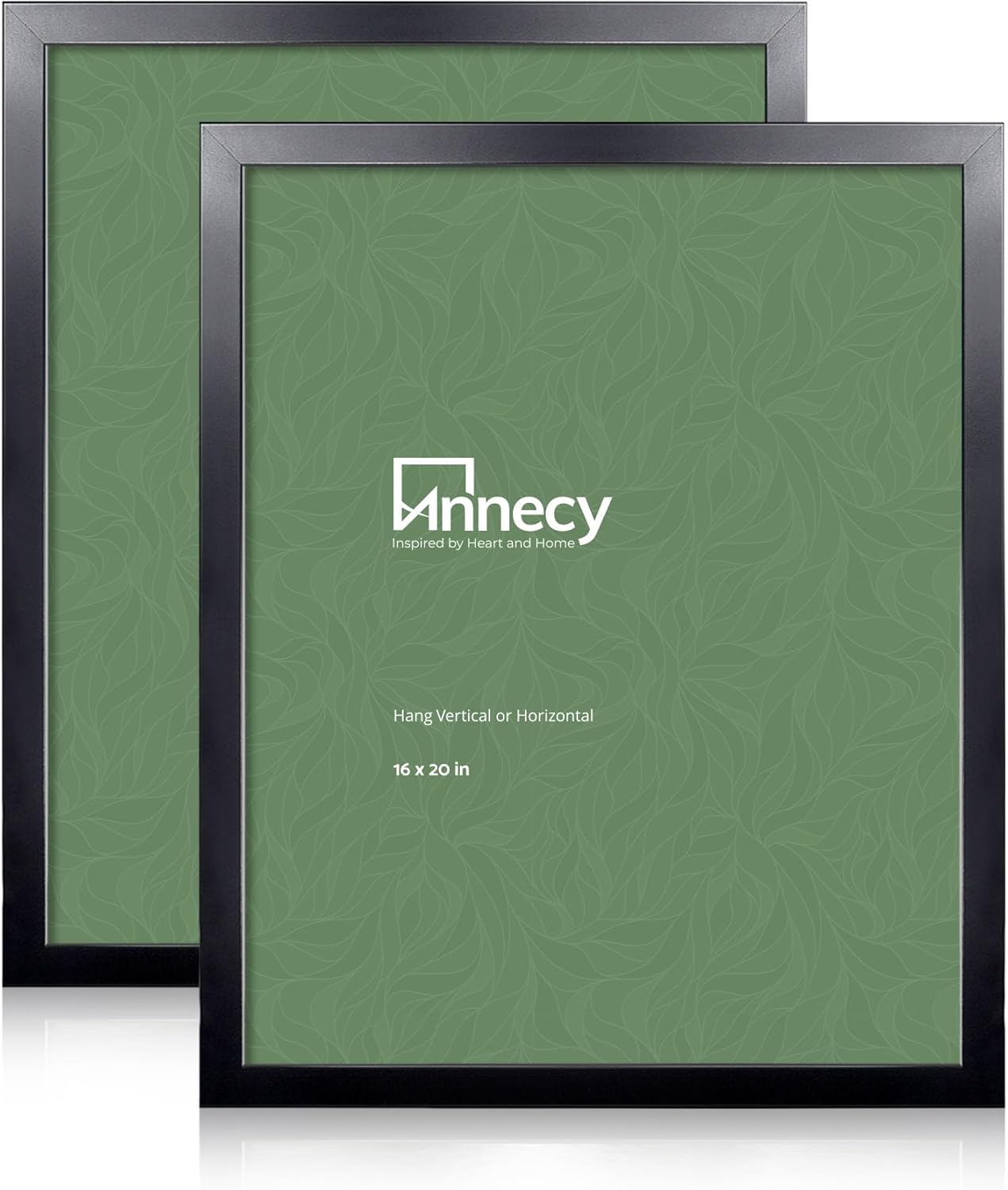 Photo Albums, Frames & Accessories - Annecy 16x20 Picture Frame Black(2 Pack), 16 x 20 Picture Frame for Wall or Desktop Decoration, Classic Black Minimalist Style Suitable for Decorating Houses, Offices, Hotels