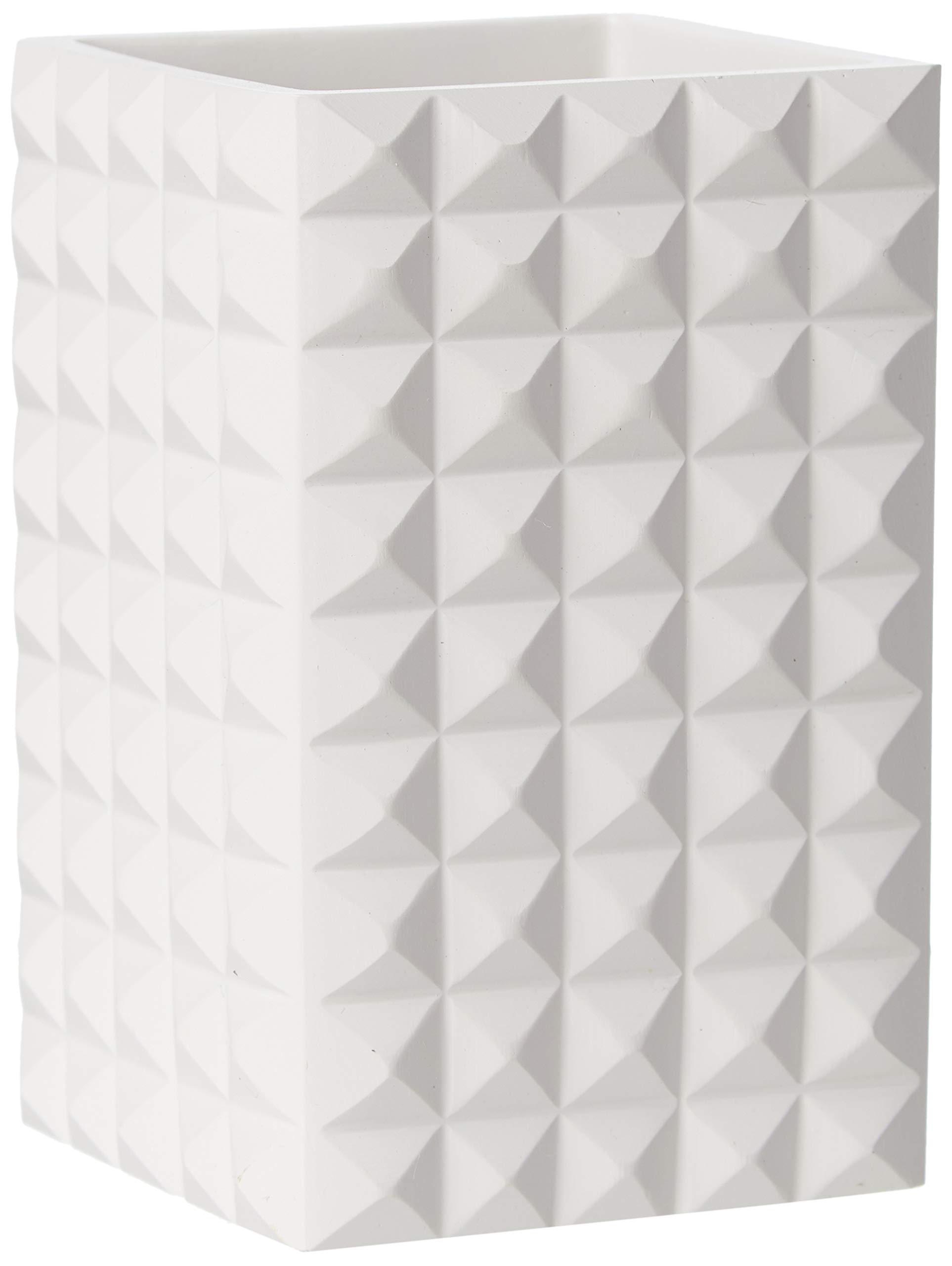 MSV Tumbler Kubik of polyresin beige