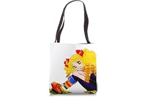 ERK FASHION Japanese Candy Retro Vintage 80s Streetwear Anime Manga Tote Bag
