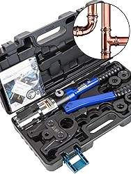 AMZCNC ProPress Tool Kit,Copper Tube Fittings