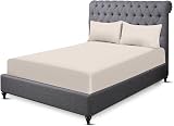 Sapphire Collection 200 Thread Count Egyptian Cotton Fitted Sheet King Mocha