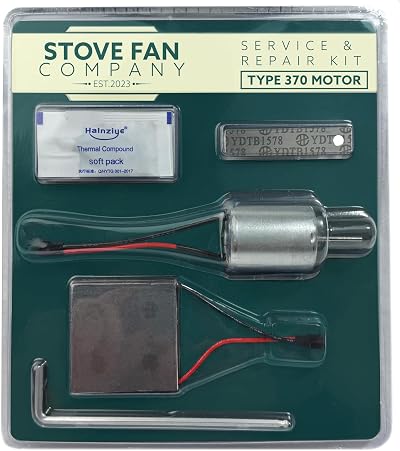 Forest Master Stove Fan Service Kit TEG Module Thermal Paste Bi-Metal Strip
