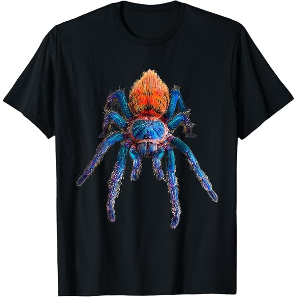 【PINK】Tarantula shirt Amazon.com: Types of Tarantulas Pink Toe Chilean Mexican Hairy