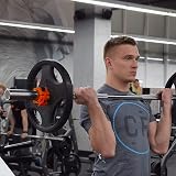Iron Lab 2" Olympic Barbell Clamps Pair ABS Clips Orange Collars Pro Quality view 5