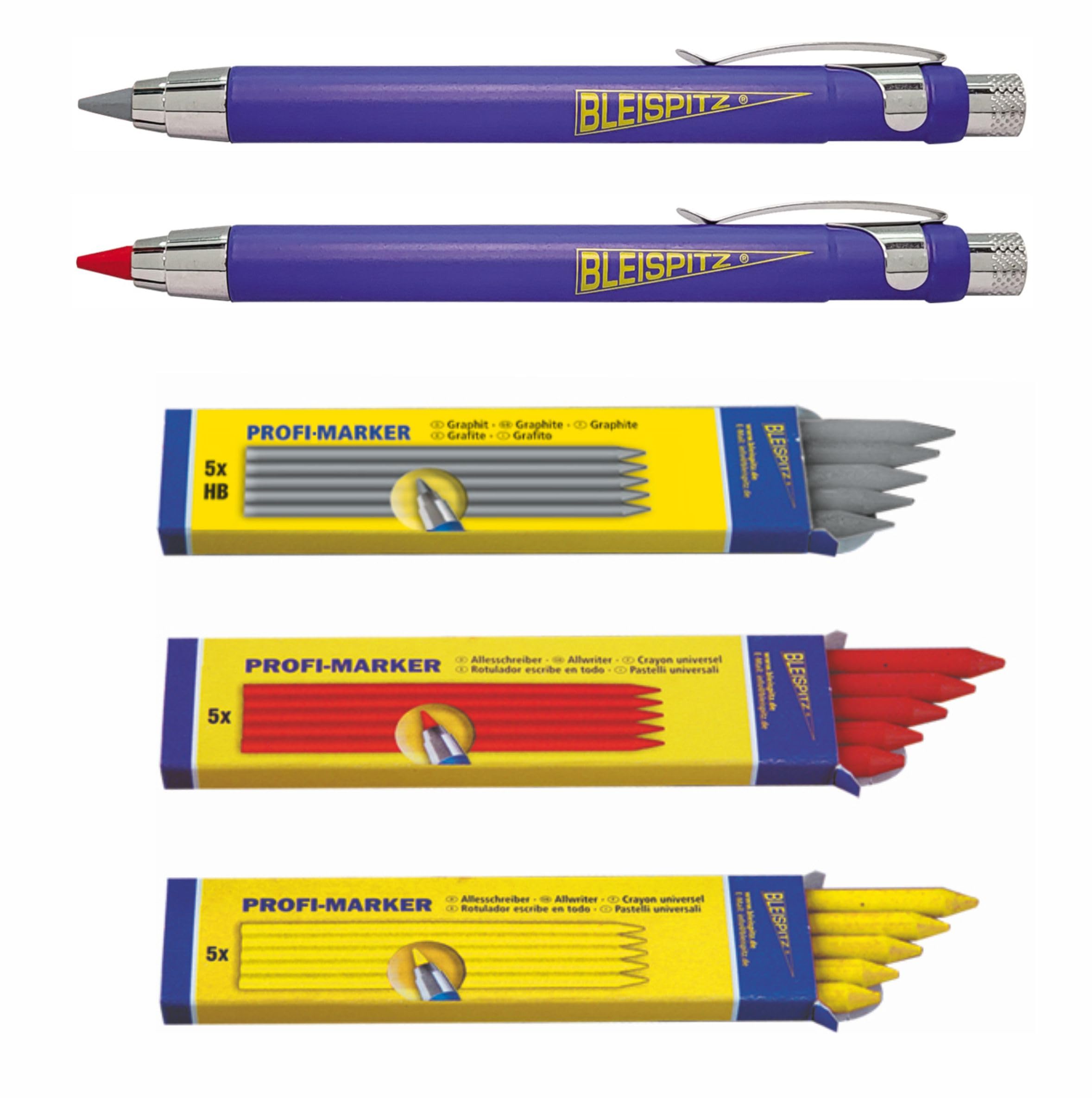 dicoal Profi-Marker – Game Mine with sacapunta (4U)