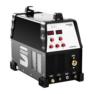 Stamos Germany Kombi Schweißgerät 5In1 Inverter Wig Schweißmaschine Mig / Mag Mma E-Hand-Mtm S 220 (220 A, 230 V, 5 In 1 Mig 