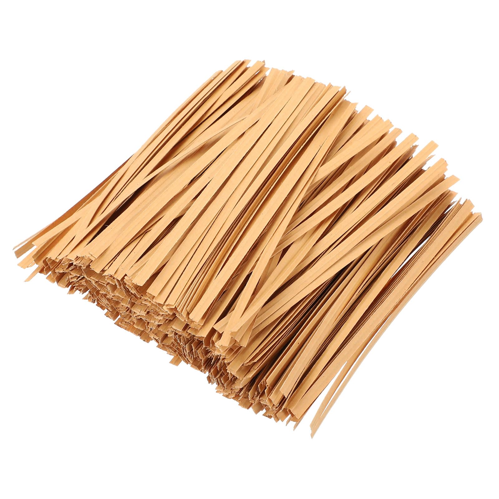 PATIKIL Twist Ties, 1000 Pcs 5'' Twist Ties for Bags, Wire Ties Reusable Twist Bread Ties for Party Cello Candy Bread Coffee Bags Cake Pops, Brown