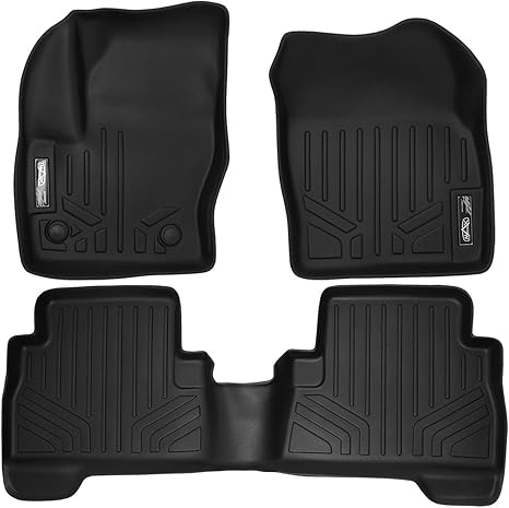Amazon Com Maxliner Floor Mats 2 Row Liner Set Black For 2013
