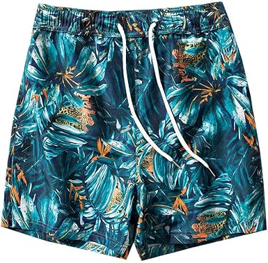 elastic waist board shorts