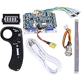 VBESTLIFE Scooter Controller Set,Electric Remote Control Scooter Controller Dual Drive Hub Motor Control Panel ESC