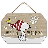 Peanuts Snoopy and Woodstock Warm Wishes Winter