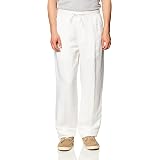 Classic Fit Drawstring Linen Pant 