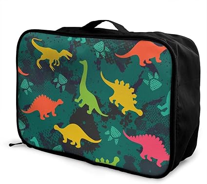 YueLJB Saxophone Art Pattern Lightweight Large Capacity Portable Luggage Bag Travel Duffel Bag Storage Carry Luggage Duffle Tote Bag