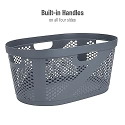 Mind Reader 40L Laundry Basket, Clothes