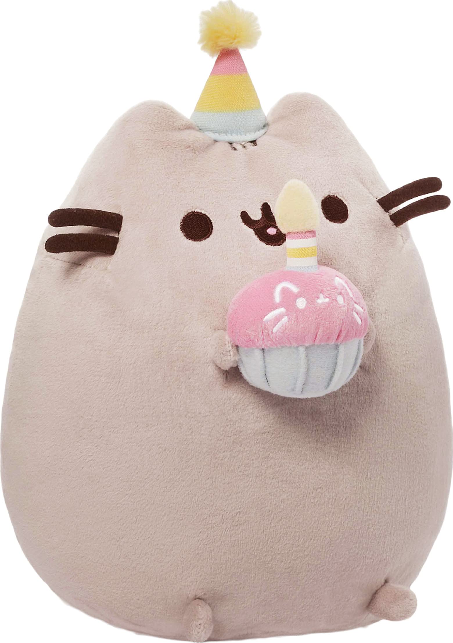 Gund Pusheen Spackables Cat de peluche de peluche de helado, 9.5 