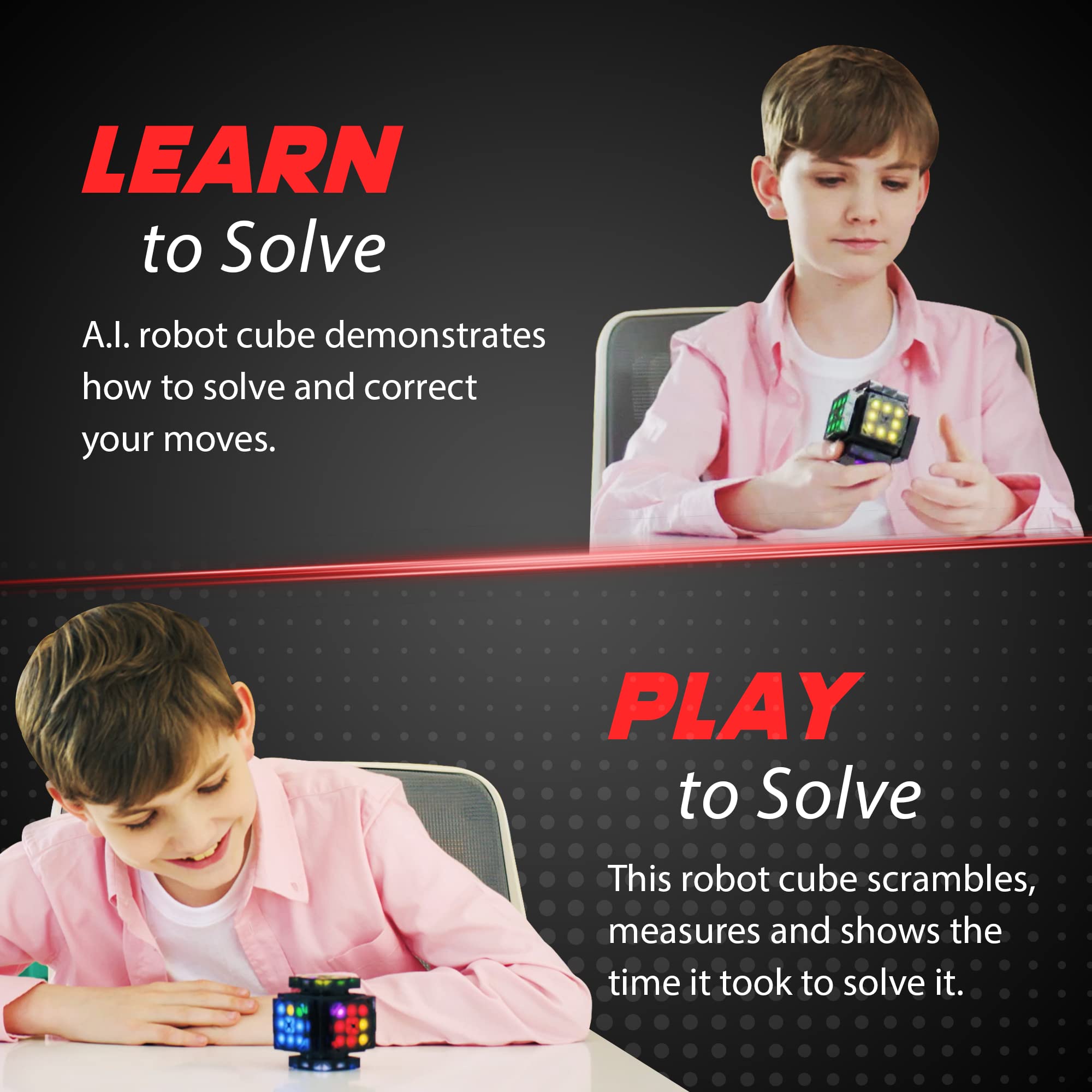 Mua eX-Mars AI Robot Cube & Smart Cube, Self Scrambling STEM Cube with ...