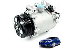LEAPTREND 38810RZYA01 38810-RZY-A01 Air Conditioner AC A/C Compressor with Clutch Compatible with ILX RDX Civic CRV/CR-V 2007-2015 Replace CO 4920AC