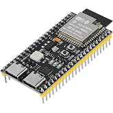 AITRIP ESP32-S3 Type-C Development Board N16R8 MCU with Dual-Mode Wi-Fi Bluetooth with Antenna Base Compatible with Arduino IoT ESP32-S3-WROOM-1