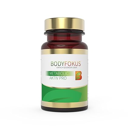 BodyFokus Metabolic Aktiv Pro: Energiestoffwechsel - 1 Dose