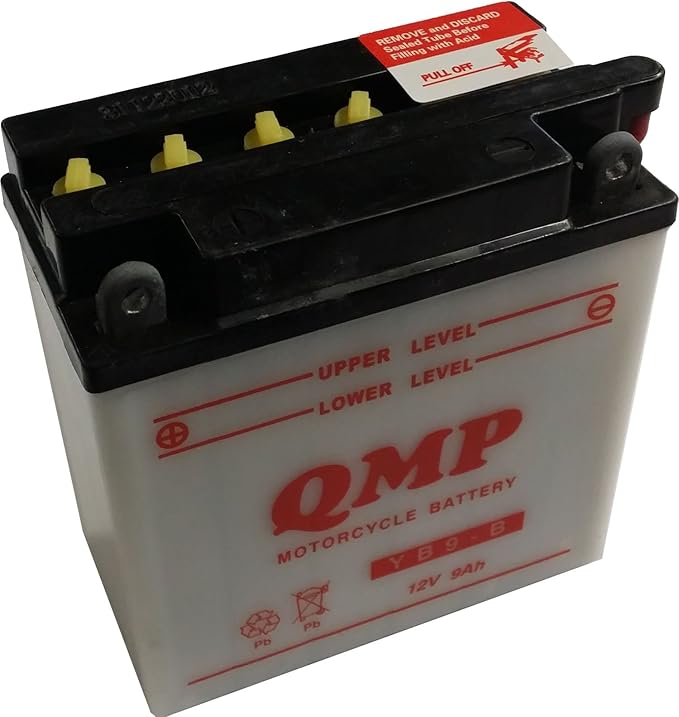 Batterie für APRILIA 125ccm RS 125 Baujahr 1997-2005 (YB9-B)