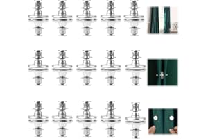 15 Pairs Magnetic Curtain Clips,Magnetic Curtain Buckle,Curtain Magnets Closure,Magnetic Curtain Holdback Buckle,Easy to Inst