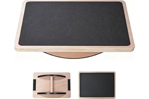 Zuqioia Balance Board, Pilates,Push Up, Wobble Board - 5-in-1 Stability Trainer for Core Strength, Total Body Home Fitness, Y