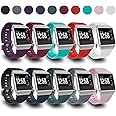 AIUNIT Compatible Ionic Bands for Men Women Large Small, Replacement Strap Sport Accessory Wristband with Original Design for Ionic Smart Watch