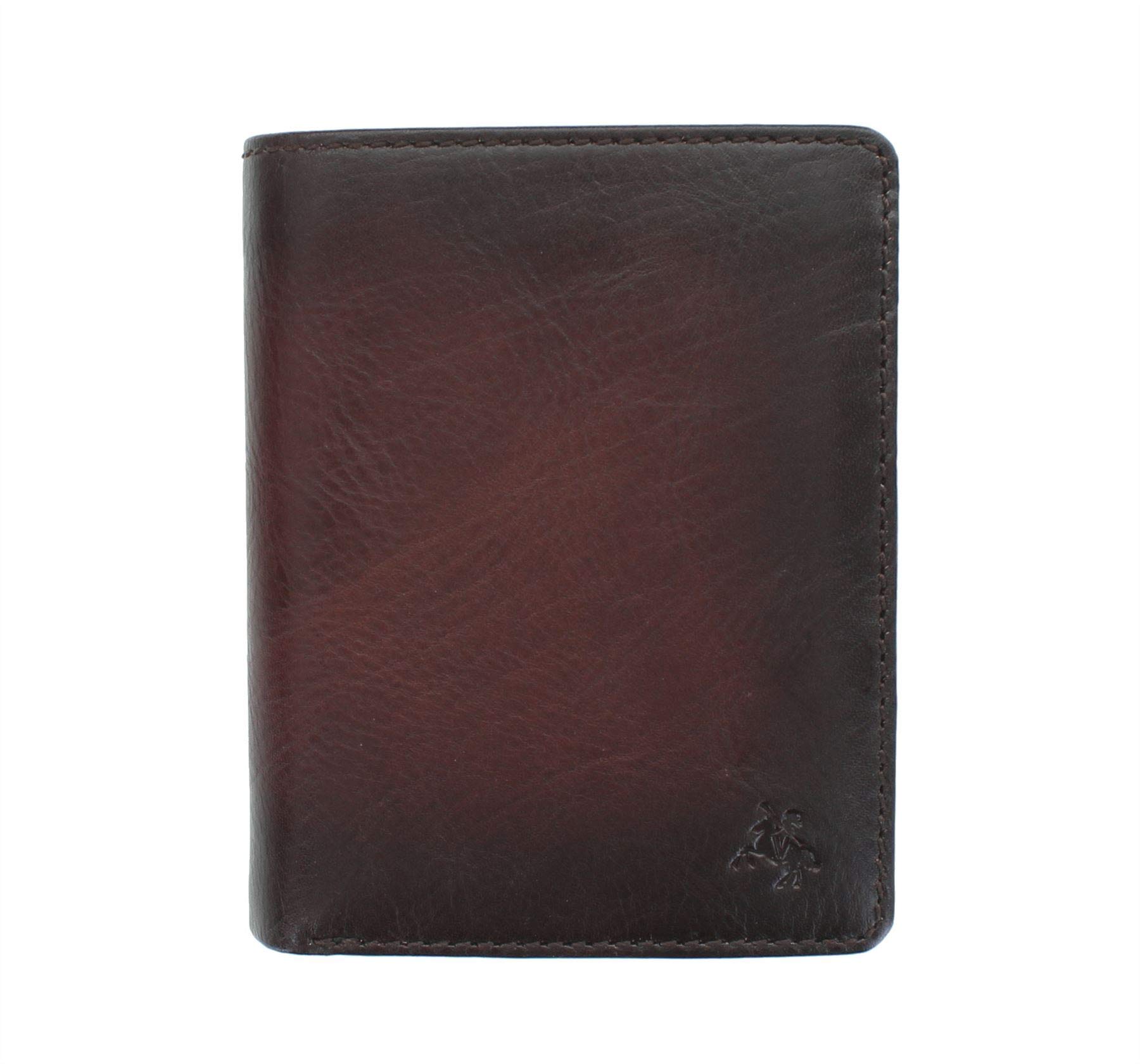 VISCONTI Atelier Collection Hector Leather Wallet RFID AT62 Burnish Tan