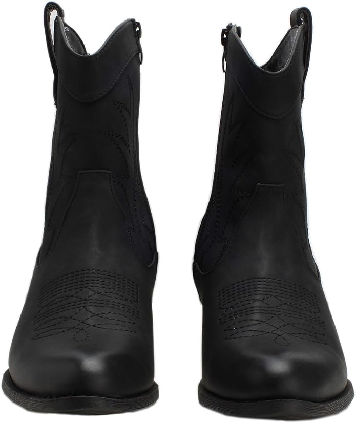 PEPPEP Western Cowboy Boots Embroidered