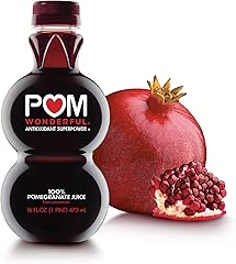 POM Wonderful 100% Pomegranate Juice, 16 Ounce Bottle