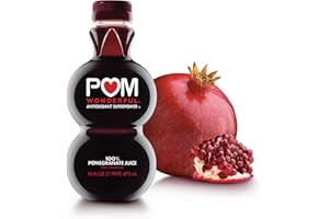 POM Wonderful 100% Pomegranate Juice, 16 Ounce Bottle
