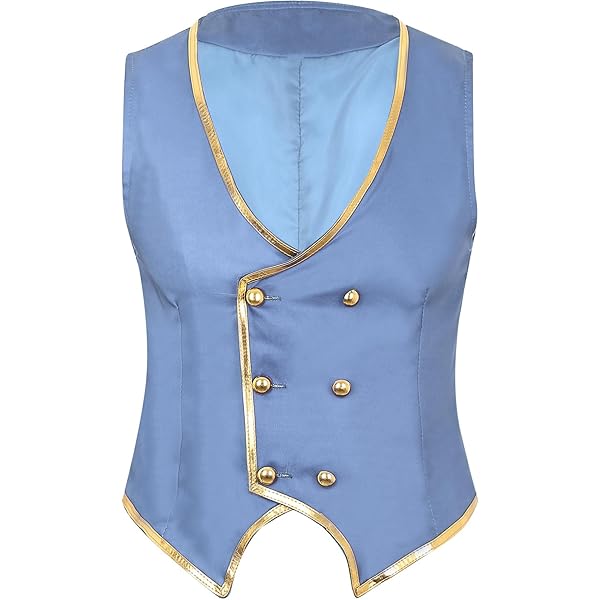 トップス GAULIER t Waistcoat Amazon.com: YOOJIA Mens Medieval Waistcoat Double-Breasted