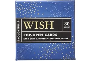ThoughtFulls Pop-Open Cards by Compendium: Wish — 30 Pop-Open Cards, Each with a Different Inspiring Message Inside
