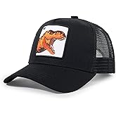 Trucker Hat Men Women Animal Snapback Hats Mesh Adjustable Baseball Cap | Mesh Breathable Baseball Cap Embroidered Square Patch Caps 