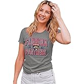 Blue 84 NHL Womens NHL Officially Licensed Women's Tri-Blend T-Shirt Gray
