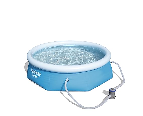 Bestway Fast Set Pool, rund, blau, 244 x 66 cm