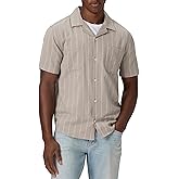 PAIGE Men's Jacobson Short Sleeve Striped Button Up Shirt