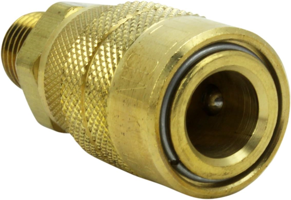 Milton (S-716) 1/4" Male NPT M Style (Industrial) Air fitting Quick Connect Coupler - Garage And Shop Products - 
